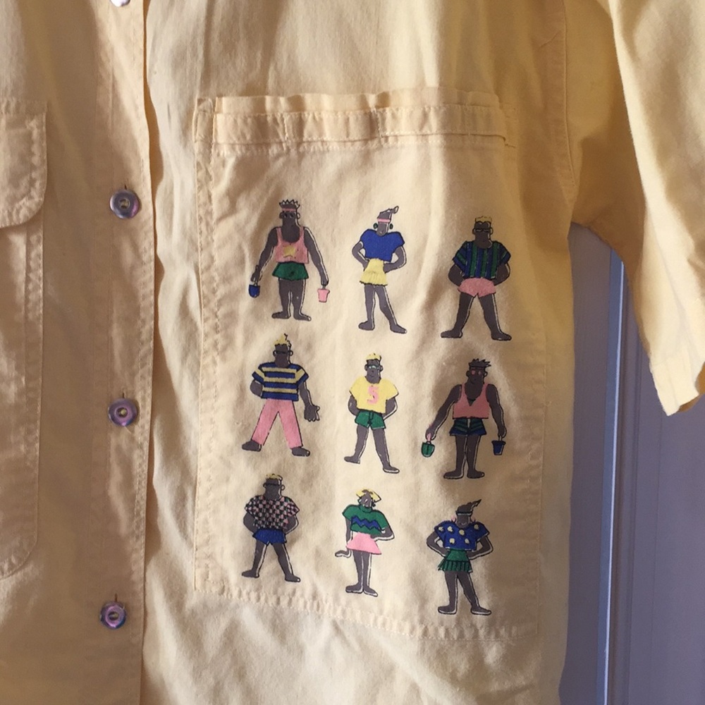 Vintage Rose&Tomato shirt - Picture 2 of 6